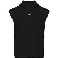 New Balance Men's BP Sleeveless Lightweight Baseball Hoodie, Black
