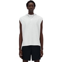 New Balance Men's BP Sleeveless Lightweight Baseball Hoodie, White