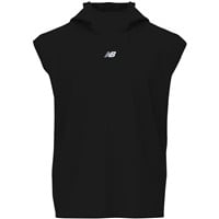 New Balance Men's BP Sleeveless Lightweight Baseball Hoodie, Black