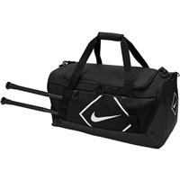 NIKE Diamond Duffle Bat Bag, Black/White