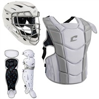 Champro Optimus Pro Fastpitch Catchers Set (12 and up), White