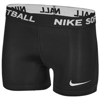 NIKE Youth Dri-Fit Softball Sliding Shorts, Black