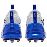NIKE Men's Force Zoom Trout 9 Elite Metal Baseball Cleats, White/Navy