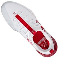 NIKE Men's Force Zoom Trout 9 Elite Metal Baseball Cleats, White/Red