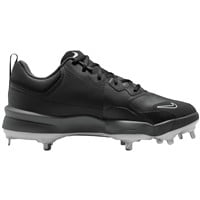 NIKE Men's Force Zoom Trout 9 Pro Metal Baseball Cleats, Black/Silver