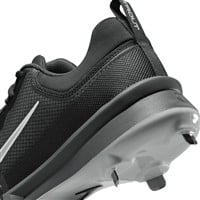 NIKE Men's Force Zoom Trout 9 Pro Metal Baseball Cleats, Black/Silver