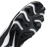 NIKE Men's Force Trout 9 Keystone Molded Baseball Cleats, Black/Silver