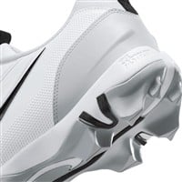 NIKE Men's Force Trout 9 Keystone Molded Baseball Cleats, White/Black