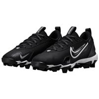 NIKE Youth Force Trout 9 Keystone Molded Baseball Cleats, Black/Silver