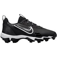 NIKE Youth Force Trout 9 Keystone Molded Baseball Cleats, Black/Silver