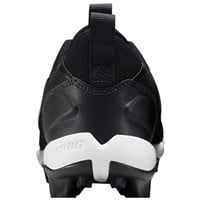 NIKE Youth Force Trout 9 Keystone Molded Baseball Cleats, Black/Silver