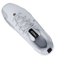 NIKE Youth Force Trout 9 Keystone Molded Baseball Cleats, Grey/White