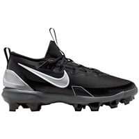 NIKE Men's Force Zoom Trout 9 Elite MCS Molded Baseball Cleats, Black/Silver