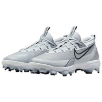 NIKE Men's Force Zoom Trout 9 Elite MCS Molded Baseball Cleats, Grey/White