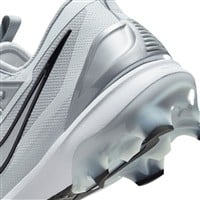 NIKE Men's Force Zoom Trout 9 Elite MCS Molded Baseball Cleats, Grey/White