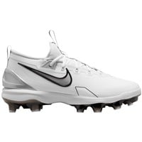 NIKE Men's Force Zoom Trout 9 Elite MCS Molded Baseball Cleats, White/Silver