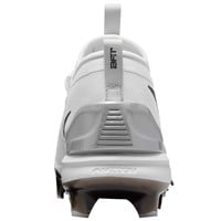 NIKE Men's Force Zoom Trout 9 Elite MCS Molded Baseball Cleats, White/Silver