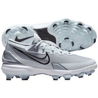NIKE Men's Force Zoom Trout 9 Elite MCS Molded Baseball Cleats, Grey/White