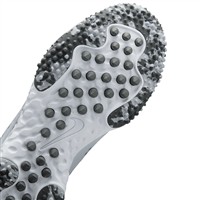 NIKE Women's Alpha Huarache Elite 4 Softball Fastpitch Turf Shoes, Grey/White