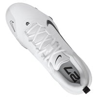 NIKE Men's Force Trout 9 Pro MCS Molded Baseball Cleats, White/Black