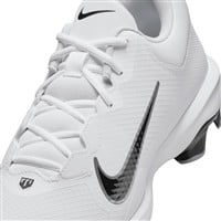 NIKE Men's Force Trout 9 Pro MCS Molded Baseball Cleats, White/Black