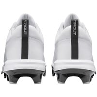 NIKE Men's Force Trout 9 Pro MCS Molded Baseball Cleats, White/Black