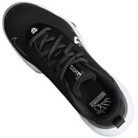 NIKE Youth Force Trout 9 Pro MCS Molded Baseball Cleats, Black/White