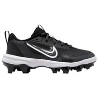 NIKE Youth Force Trout 9 Pro MCS Molded Baseball Cleats, Black/White