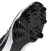 NIKE Youth Force Trout 9 Pro MCS Molded Baseball Cleats, Black/White