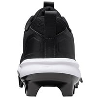 NIKE Youth Force Trout 9 Pro MCS Molded Baseball Cleats, Black/White