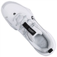 NIKE Youth Force Trout 9 Pro MCS Molded Baseball Cleats, White/Black