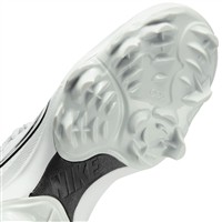 NIKE Youth Force Trout 9 Pro MCS Molded Baseball Cleats, White/Black