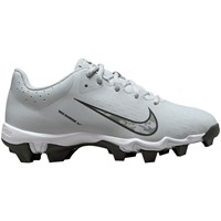 NIKE Youth Hyperdiamond 4 Keystone Molded Cleats, Grey/White
