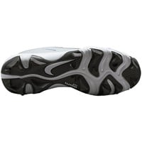 NIKE Youth Hyperdiamond 4 Keystone Molded Cleats, Grey/White