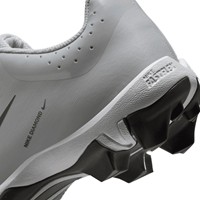 NIKE Youth Hyperdiamond 4 Keystone Molded Cleats, Grey/White