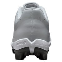 NIKE Youth Hyperdiamond 4 Keystone Molded Cleats, Grey/White