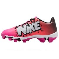 NIKE Youth Hyperdiamond 4 Keystone Molded Cleats, Pink