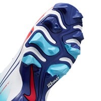 NIKE Youth Hyperdiamond 4 Keystone Molded Cleats, Red/Blue