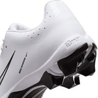 NIKE Youth Hyperdiamond 4 Keystone Molded Cleats, White/Black