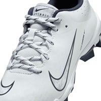 NIKE Youth Hyperdiamond 4 Keystone Molded Cleats, White/Navy