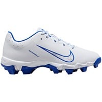 NIKE Youth Hyperdiamond 4 Keystone Molded Cleats, White/Royal