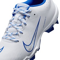 NIKE Youth Hyperdiamond 4 Keystone Molded Cleats, White/Royal