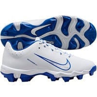 NIKE Youth Hyperdiamond 4 Keystone Molded Cleats, White/Royal
