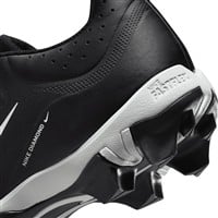 NIKE Women's Hyperdiamond 4 Keystone Molded Softball Fastpitch Cleats, Black/Grey