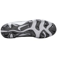 NIKE Women's Hyperdiamond 4 Keystone Molded Softball Fastpitch Cleats, Grey/White