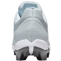 NIKE Women's Hyperdiamond 4 Keystone Molded Softball Fastpitch Cleats, Grey/White