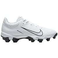 NIKE Women's Hyperdiamond 4 Keystone Molded Softball Fastpitch Cleats, White/Black