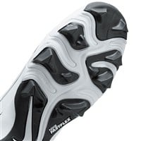 NIKE Women's Hyperdiamond 4 Keystone Molded Softball Fastpitch Cleats, White/Black