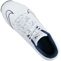 NIKE Women's Hyperdiamond 4 Keystone Molded Softball Fastpitch Cleats, White/Navy