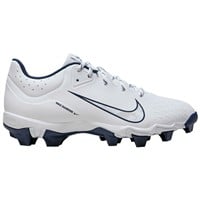NIKE Women's Hyperdiamond 4 Keystone Molded Softball Fastpitch Cleats, White/Navy